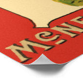 ヴィンテージ野菜ラベルアート、なし砂糖コーン ポスター (角)