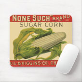 ヴィンテージ野菜ラベルアート、なし砂糖コーン マウスパッド (マウス)