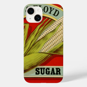 ヴィンテージ野菜ラベル、オルニー&フロイドのショ糖トウモロコシ Case-Mate iPhone 14ケース