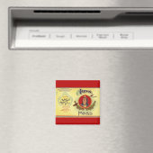 ヴィンテージ野菜缶ラベル芸術、イオナブランドエンドウ マグネット (インサイチュ (食洗機))