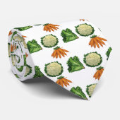 ヴィンテージ野菜;ニンジン、カリフラワー、レタス ネクタイ (ロール)