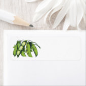 ヴィンテージ野菜; ライマメ 有機農産物 ラベル (インサイチュ)
