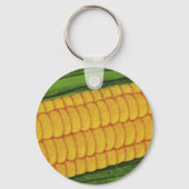 ヴィンテージ野菜；黄色トウモロコシのコブ キーホルダー (裏面)