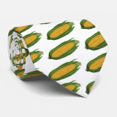 ヴィンテージ野菜；黄色トウモロコシのコブ ネクタイ (ロール)