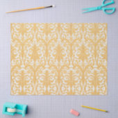 ヴィンテージ金のパタ華美ーン 薄葉紙 (クラフト)