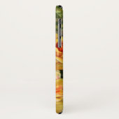 ヴィンテージ金ゴールドと赤面バラ Case-Mate iPhoneケース (裏面/左)