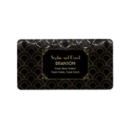 ヴィンテージ金ゴールドアールデコフルーアデリス結婚ズ ラベル