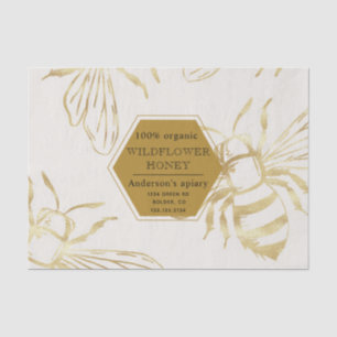 ヴィンテージ金ゴールドクイーンは単行図である 薄葉紙