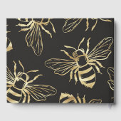 ヴィンテージ金ゴールドクイーンビーapiar ゲストブック (裏面)