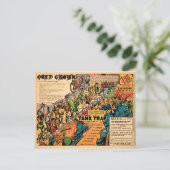 ヴィンテージ金ゴールドクラウン玩具広告はがき ポストカード (スタンド正面)