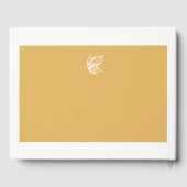 ヴィンテージ金ゴールドグリッターバタフ結婚ィーズ ゲストブック (裏面)