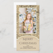 ヴィンテージ金ゴールドスター（写真あり） シーズンカード (正面/裏面)