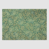 ヴィンテージ金ゴールドスワーズパターンラグジュアリーボホクラシー 薄葉紙 (正面)