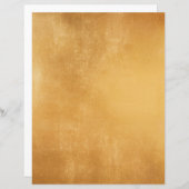 ヴィンテージ金ゴールドテクスチャスクラップブック紙 (正面/裏面)