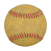 ヴィンテージ金ゴールドデザイン 野球ボール (裏面)