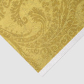 ヴィンテージ金ゴールドビクトリアン素朴フローラ分離 薄葉紙 (詳細)