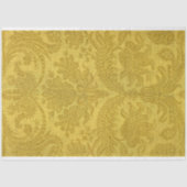 ヴィンテージ金ゴールドビクトリアン素朴フローラ分離 薄葉紙 (正面)