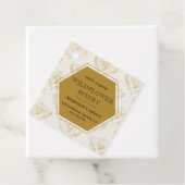 ヴィンテージ金ゴールドビークイーンアパニールモノグラムハチミツ フェイバータグ (インサイチュ)