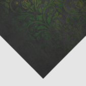 ヴィンテージ金ゴールドフローラグランジダマスク 薄葉紙 (詳細)