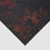 ヴィンテージ金ゴールドフローラグランジダマスク 薄葉紙 (詳細)