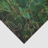 ヴィンテージ金ゴールドフローラグランジハーレクインダマスク 薄葉紙 (詳細)