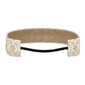 ヴィンテージ金ゴールド アスレチックヘッドバンド (裏面)