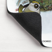 ヴィンテージ金冠キングレット マウスパッド (コーナー)