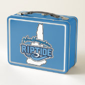 ヴィンテージ金属弁箱 メタルランチボックス (裏面)