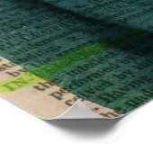 ヴィンテージ金髪ポインティンググリフォンのポスター ポスター (角)