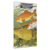 ヴィンテージ金魚コイ魚、海洋水中競技海生活 クリップボード (右)