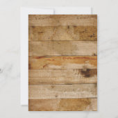 ヴィンテージ釣りパーティー招待状 招待状 (裏面)