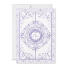 ヴィンテージ鉄工結婚式招待状