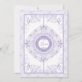 ヴィンテージ鉄工結婚式招待状 招待状