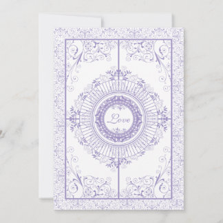 ヴィンテージ鉄工結婚式招待状 招待状