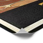 ヴィンテージ鉄道カリフォルニア旅行広告 ポスター (角)