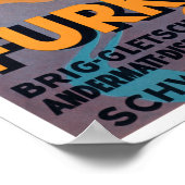 ヴィンテージ鉄道スイスアルプス旅行 ポスター (角)