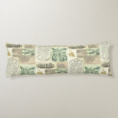 ヴィンテージ鉄道新聞広告 ボディピロー (裏面)