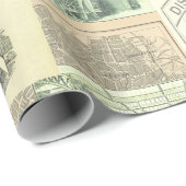 ヴィンテージ鉄道新聞広告 ラッピングペーパー (ロールコーナー)