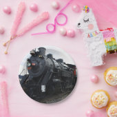 ヴィンテージ鉄道蒸気列車 ペーパープレート (パーティー)