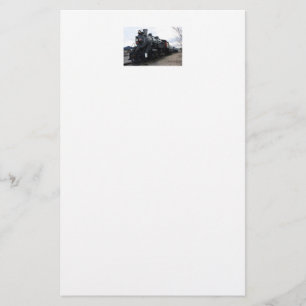 ヴィンテージ鉄道蒸気列車 便箋