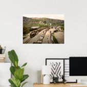 ヴィンテージ鉄道、フェスティニオーグウェールズ1895 ポスター (ホームオフィス)