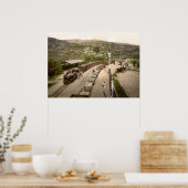 ヴィンテージ鉄道、フェスティニオーグウェールズ1895 ポスター (キッチン)