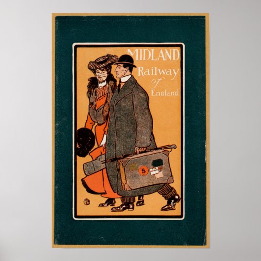 ヴィンテージ鉄道 ポスター (正面)