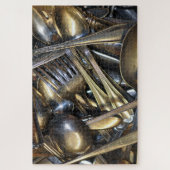 ヴィンテージ銀器パズル ジグソーパズル (縦)