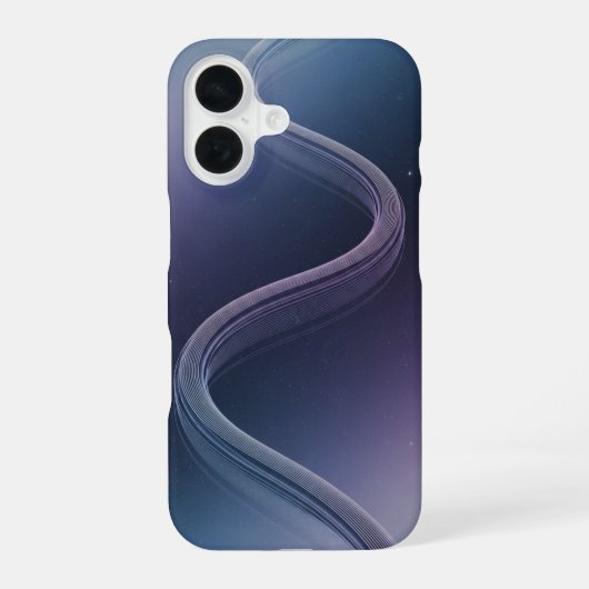 ヴィンテージ銀河軌道 iPhone 16ケース (裏面)