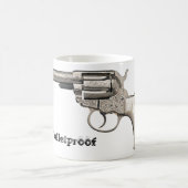 ヴィンテージ銃の防弾コーヒー・マグ コーヒーマグカップ (中央)