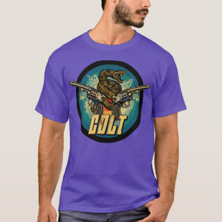 ヴィンテージ銃器シールド Tシャツ