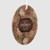 ヴィンテージ銅香辛料バラ |ファミリカスタム素朴ー オーナメント (正面)