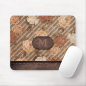 ヴィンテージ銅香辛料バラ |モノグラ素朴ムフローラ マウスパッド (マウス)