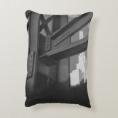 ヴィンテージ鋼建築超高層ビル構造 アクセントクッション (裏面(縦))